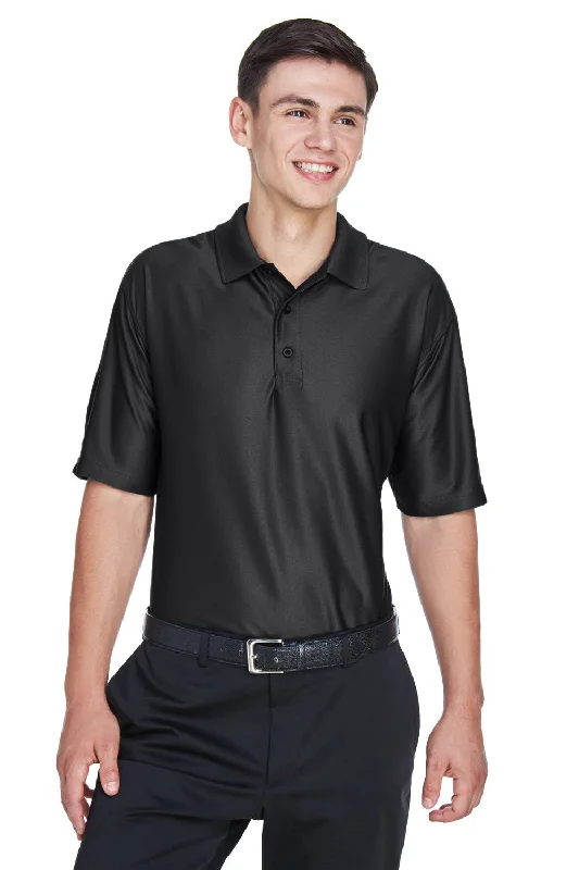 Chic Smart Sleek Tops UltraClub Mens Cool & Dry Elite Performance Moisture Wicking Short Sleeve Polo Shirt - Black Chic Smart Sleek Tops UltraClub Mens Cool & Dry Elite Performance Moisture Wicking Short Sleeve Polo Shirt - Black