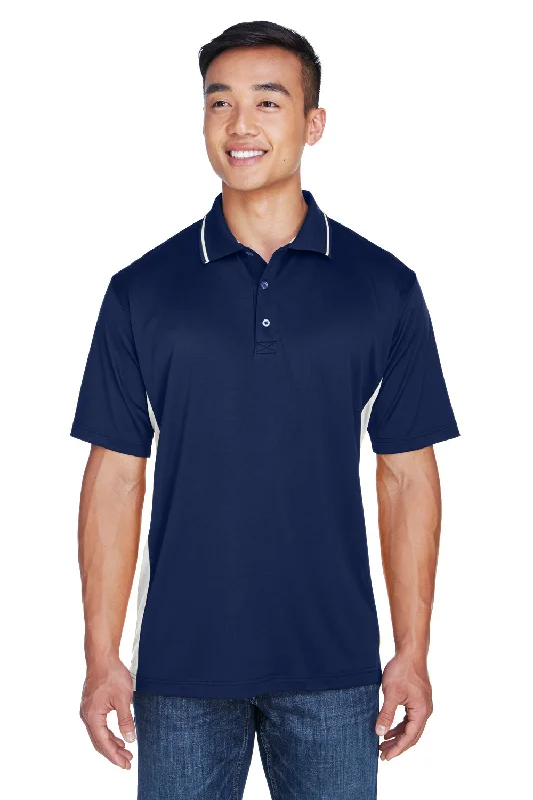 Contemporary Cool Stylish Jackets UltraClub Mens Cool & Dry Moisture Wicking Short Sleeve Polo Shirt - Navy Blue/White Contemporary Cool Stylish Jackets UltraClub Mens Cool & Dry Moisture Wicking Short Sleeve Polo Shirt - Navy Blue/White