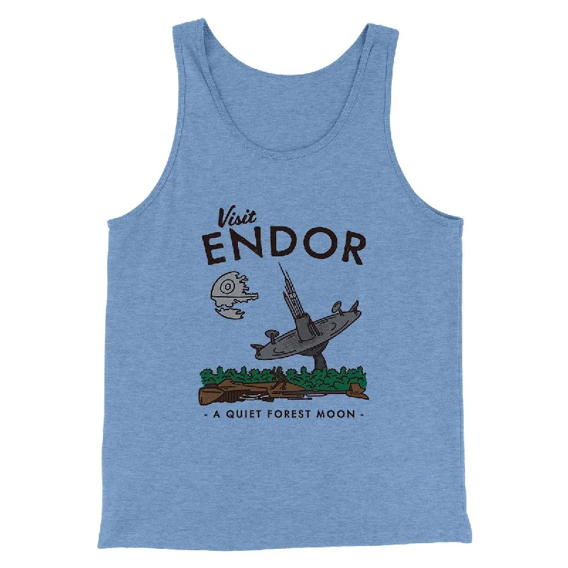 Modern Heritage Cozy Jackets Visit Endor Funny Movie Men/Unisex Tank Top