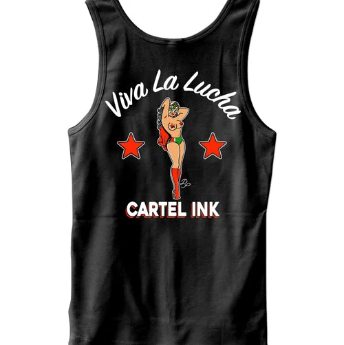 Contemporary Edge Summer Trends Viva La Lucha Men's Tank Top