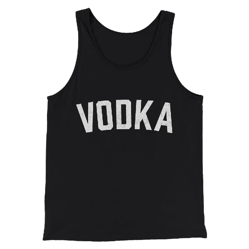 Contemporary Cool Trendy Sweaters Vodka Men/Unisex Tank Top