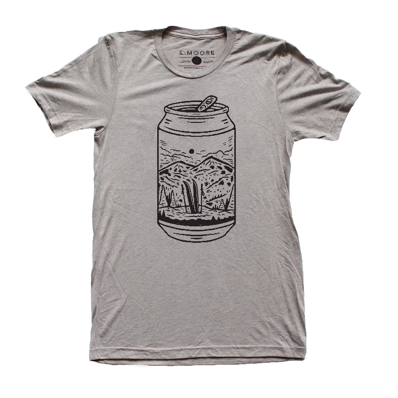 Heritage Rebel Formal Shirts Winter Can Tee-Gray Triblend