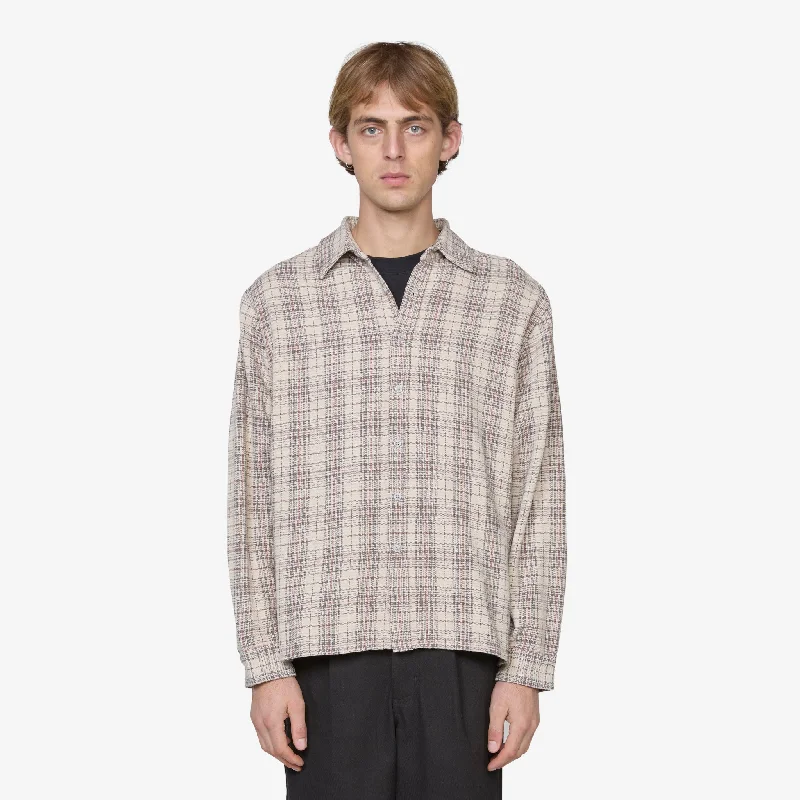 Heritage Urban BB Shirt Bone Plaid