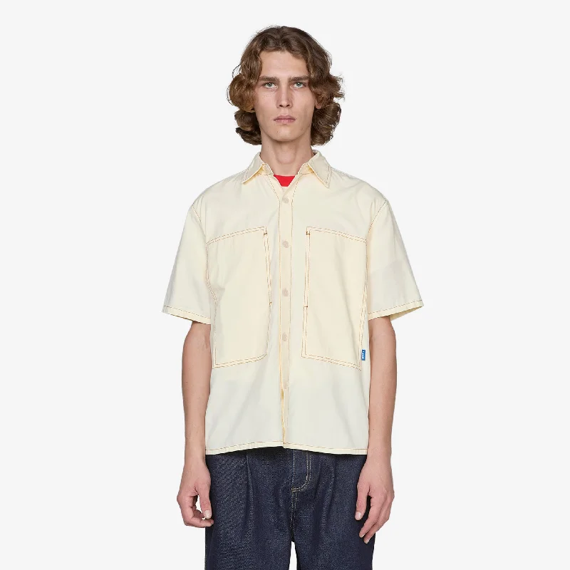 Timeless Rebel Cliff Short Sleeve Shirt Natural