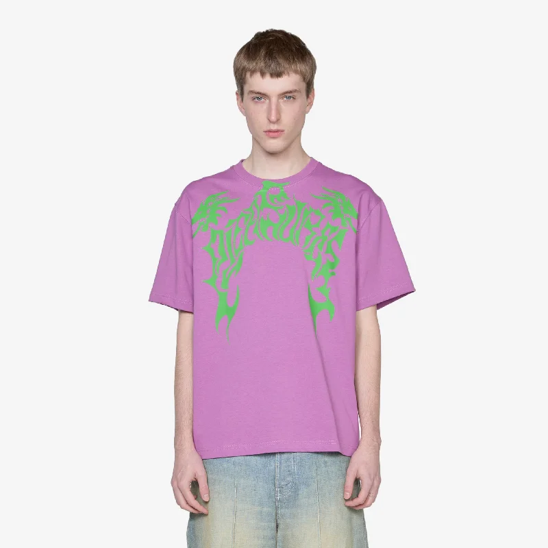 Urban Minimal Dragon Heavyweight Shirt Purple