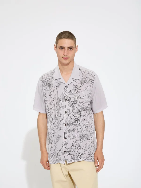 Monochrome Chic Bold Colors Ed Merlin Murray Shirt - PRINT