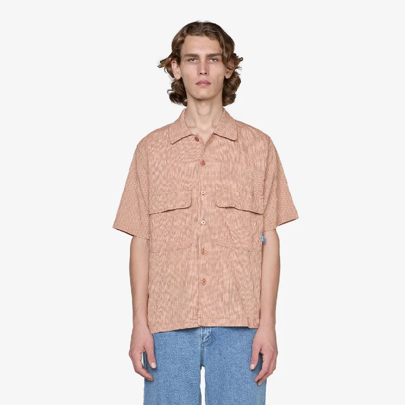 Understated Rugged Kendalls Shirt Clay Plaid