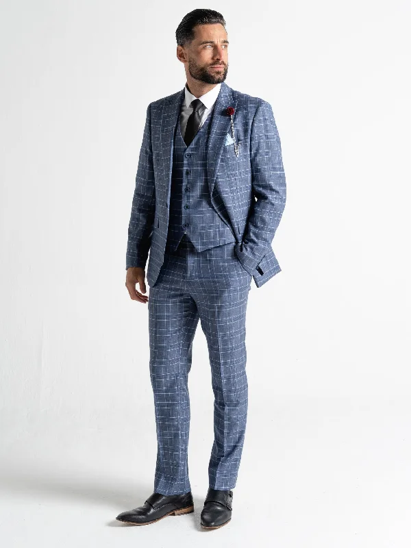 Minimalist Street Casual Shoes KENSINGTON LIGHT BLUE WITH WHITE AND BLUE CHECKS DETAILING Minimalist Street Casual Shoes KENSINGTON LIGHT BLUE WITH WHITE AND BLUE CHECKS DETAILING