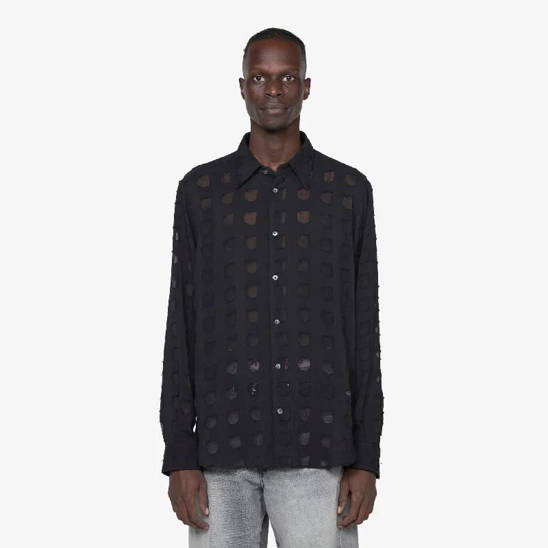 Sleek Classic Please Shirt Black