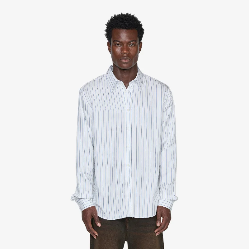 Urban Chic Rado Shirt Navy Pinstripes