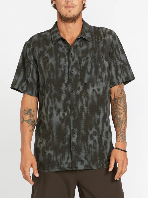 Modern Relaxed Comfy Pants Ridgestone Stretch Shirt - Asphalt Black
