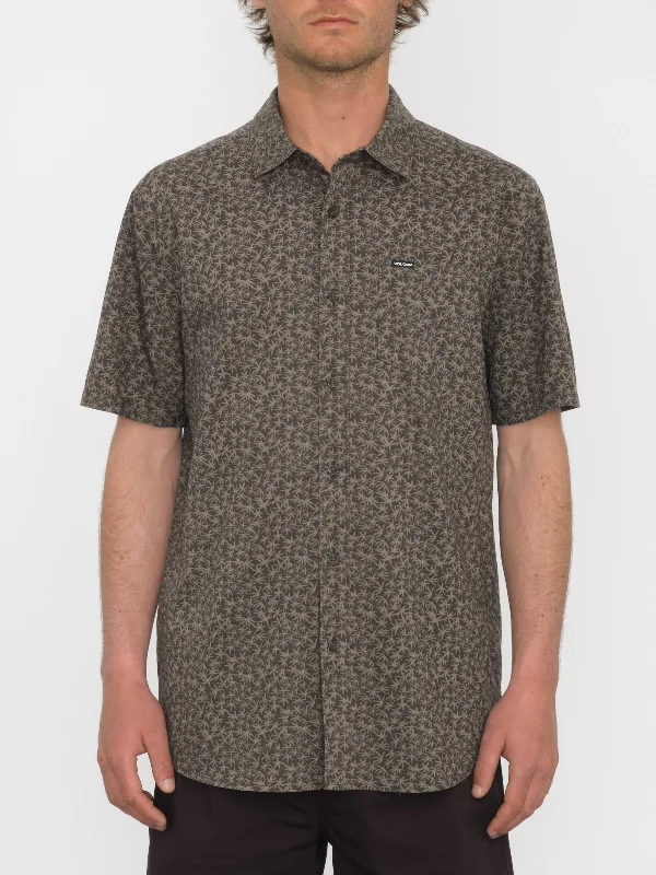 Classic Cool Modern Basics Stone Mash Shirt - STEALTH